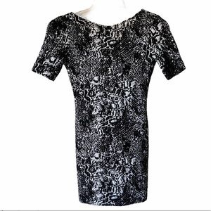 H&M Black White Dress 6